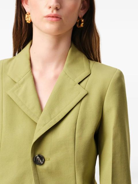 AMI Paris single-breasted blazer - Green