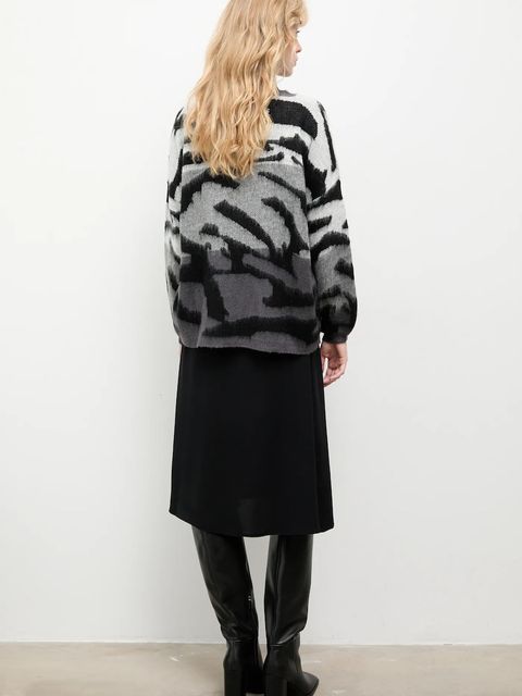 Answear.LAB sweter z dodatkiem wełny damski kolor szary - zdjęcie produktu nr 2