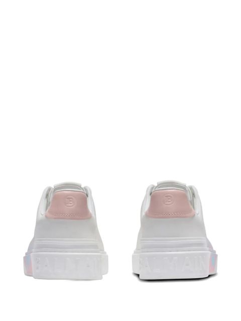 Balmain B-Court panelled sneakers - White