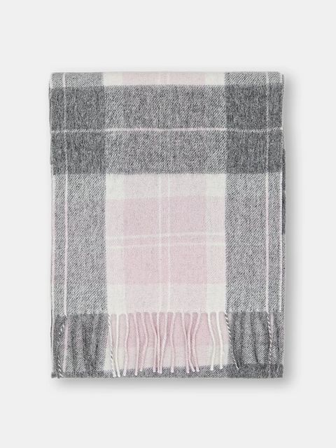 Barbour szalik wełniany kolor multicolor wzorzysty LSC0129 - zdjęcie produktu nr 2