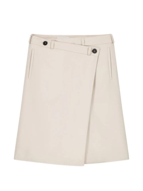 Coperni button-detail circular midi skirt - White - zdjęcie produktu nr 1