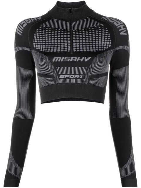MISBHV Sport Europa cropped top - Black