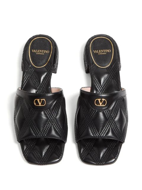 Valentino Garavani 20mm Quiltie 67 sandals - Black