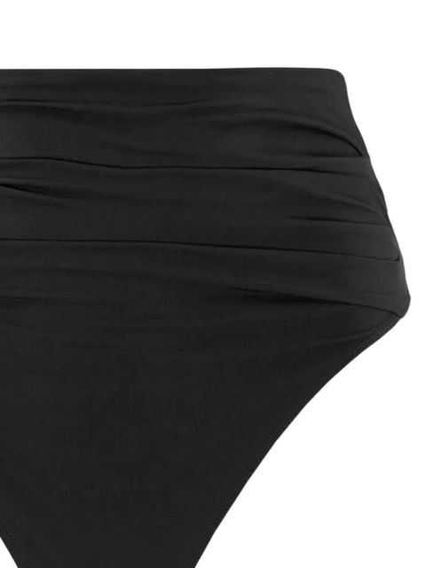 Jacquemus The Drapeado bikini bottoms - Black - zdjęcie produktu nr 2