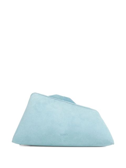 The Attico 8.30 suede clutch bag - Blue - zdjęcie produktu nr 1