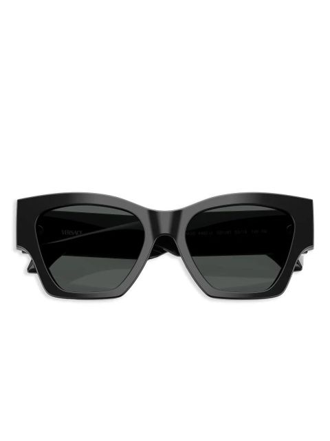 Versace Eyewear logo-print sunglasses - Black