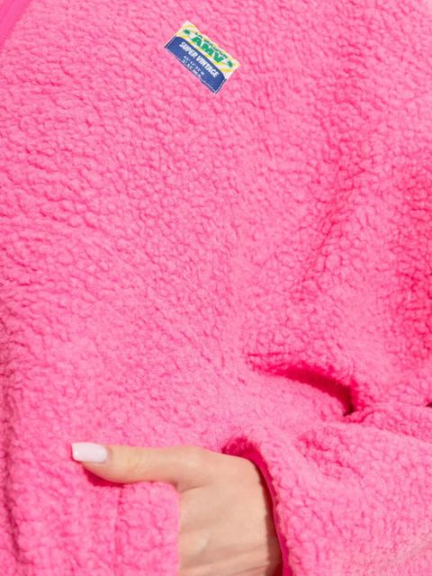 American Vintage zip-up fleece jacket - Pink