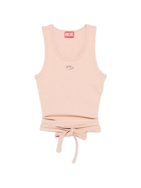 Diesel T-Bunny-Tail logo tie tank top - Pink - zdjęcie produktu nr 1
