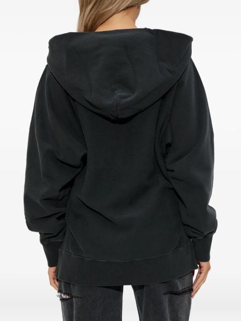 Maison Margiela cotton hoodie - Black