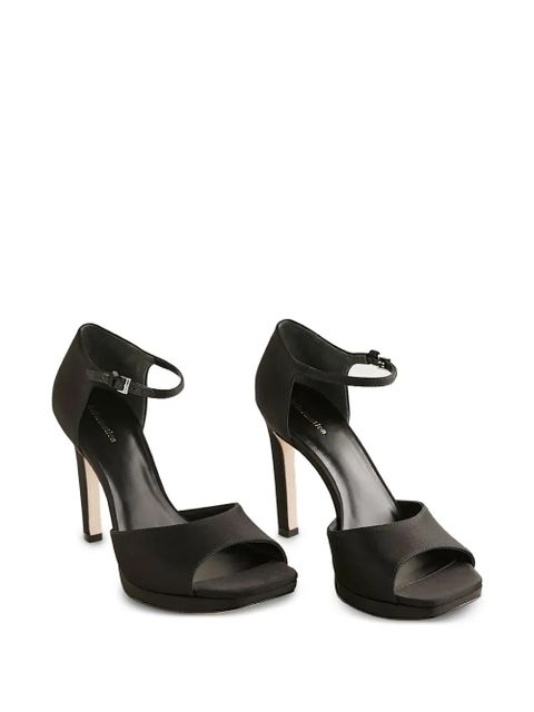 Reformation Gloria silk sandals - Black - zdjęcie produktu nr 2