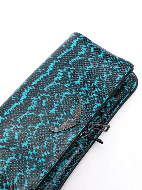 Zadig&Voltaire Rock Wild clutch bag - Blue