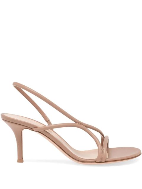 Gianvito Rossi Ellis slingback leather sandals - Neutrals - zdjęcie produktu nr 1