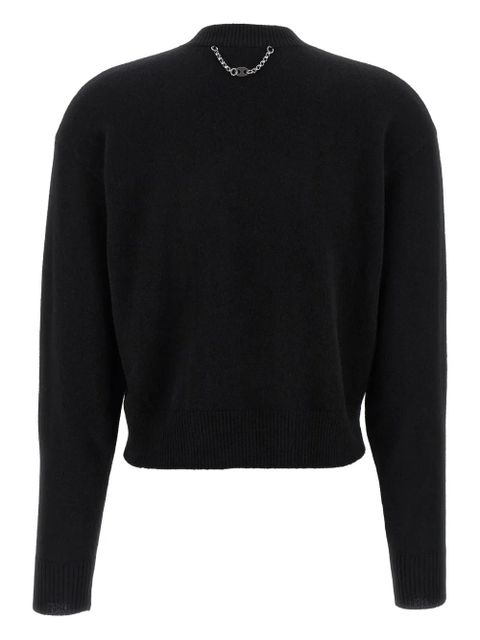 Rabanne crew-neck sweater - Black - zdjęcie produktu nr 2