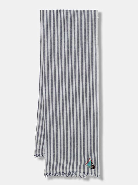 Weekend Max Mara chusta damska z dodatkiem lnu APERA - zdjęcie produktu nr 2