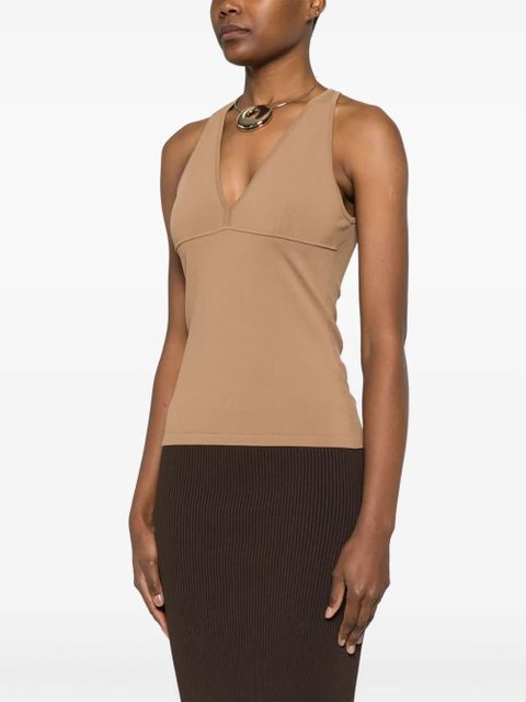 Max Mara Armida tank top - Brown