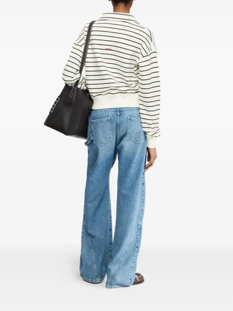 JW Anderson striped polo shirt - White - zdjęcie produktu nr 2