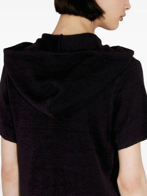 OUR LEGACY short-sleeve hoodie - Black