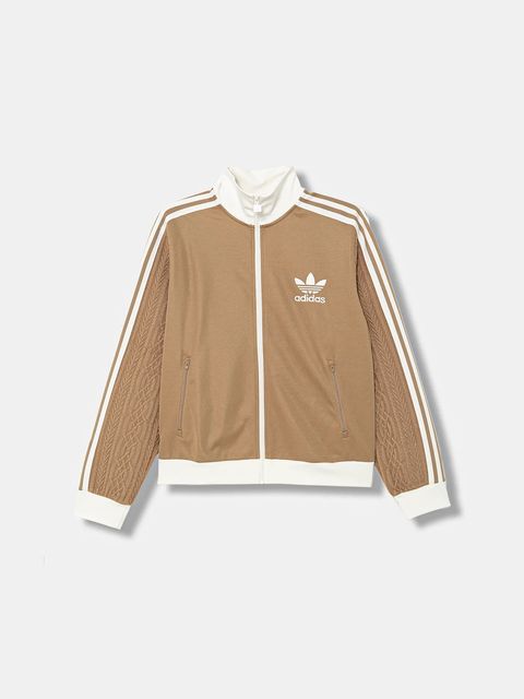 adidas Originals bluza damska kolor brązowy wzorzysta KS7799 - zdjęcie produktu nr 1