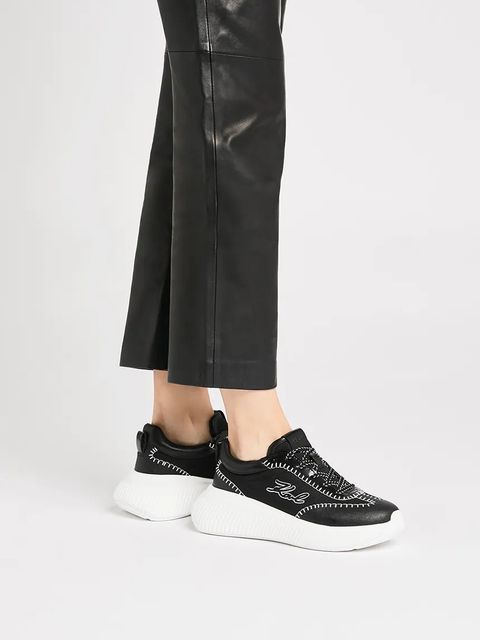 Karl Lagerfeld sneakersy KREEPER RUN damskie kolor czarny KL64418