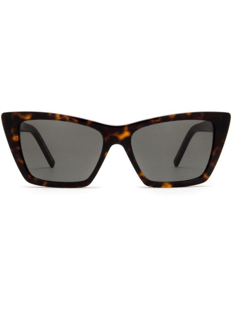 Saint Laurent Eyewear Mica sunglasses - Brown - zdjęcie produktu nr 1