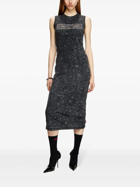 Diesel D-Pra midi dress - Black