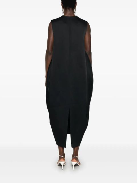 KHAITE Blanche midi dress - Black