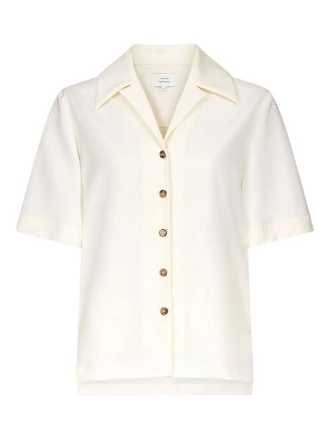 LouLou de Saison button short-sleeve shirt - Neutrals - zdjęcie produktu nr 1