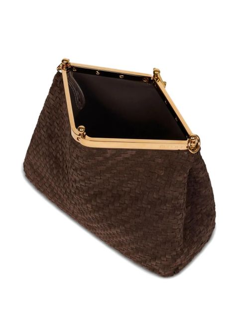 ETRO medium Vela suede shoulder bag - Brown