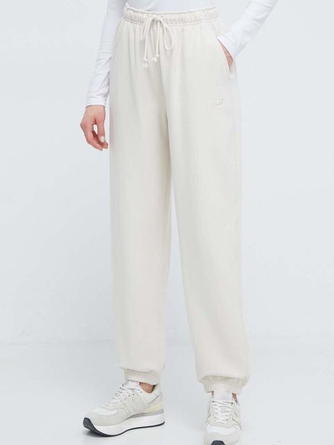 New Balance spodnie dresowe bawełniane WP41513LIN - zdjęcie produktu nr 1