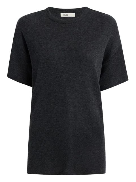 KHAITE short-sleeve top - Grey - zdjęcie produktu nr 1
