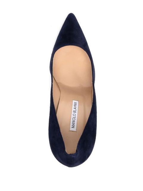 Manolo Blahnik pointed toe pumps - Blue - zdjęcie produktu nr 2