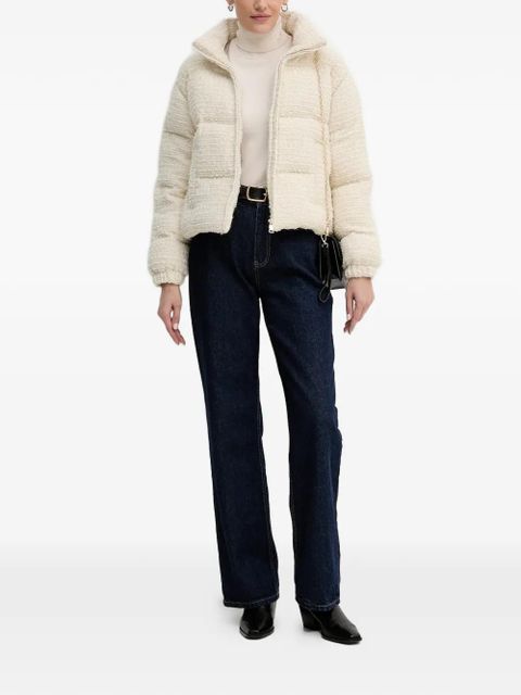 MC2 Saint Barth high-neck jacket - Neutrals - zdjęcie produktu nr 2