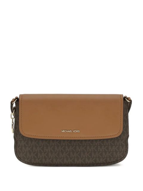Michael Kors logo-pattern crossbody bag - Brown - zdjęcie produktu nr 1