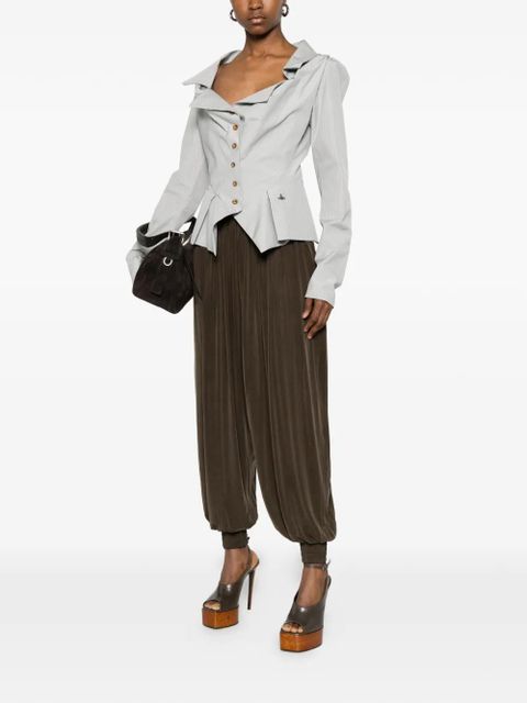 Vivienne Westwood pinstripe button blazer - Grey - zdjęcie produktu nr 2