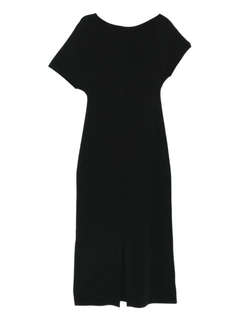 Róhe asymmetric jersey dress - Black - zdjęcie produktu nr 2