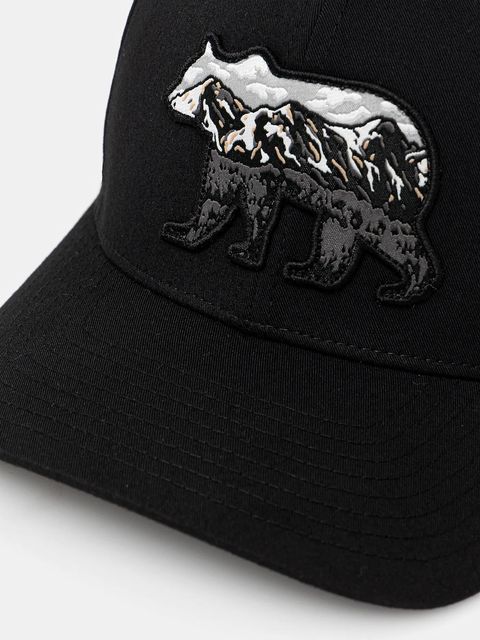 Columbia czapka z daszkiem Lost Lager kolor czarny z nadrukiem 1991281