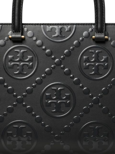 Tory Burch T Monogram Square tote bag - Black
