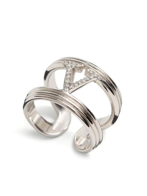 Valentino Garavani VLogo Signature ring - Silver