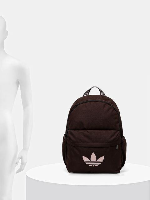 adidas Originals plecak kolor brązowy duży z aplikacją KD7810