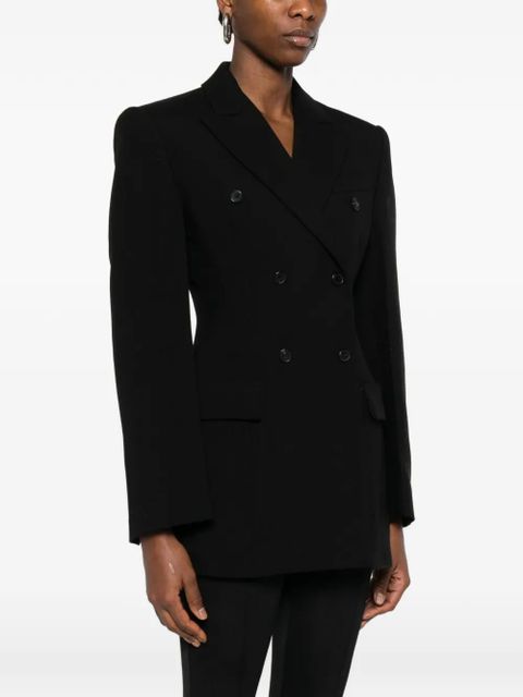 WARDROBE.NYC Contour double-breasted blazer - Black