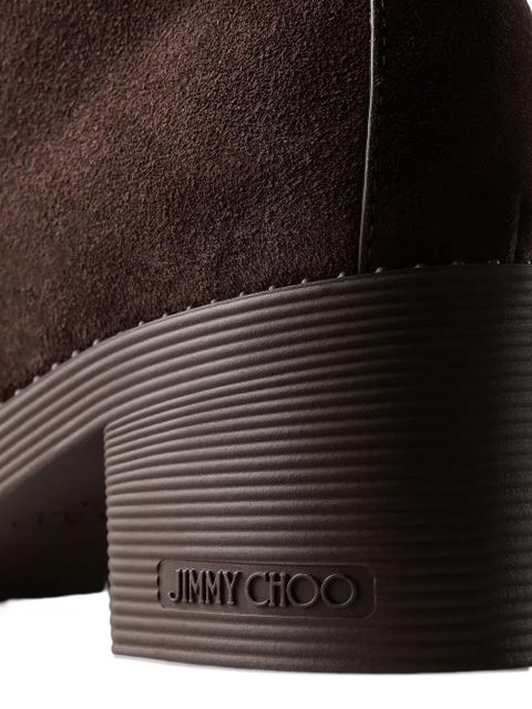 Jimmy Choo 60mm Hali boots - Brown