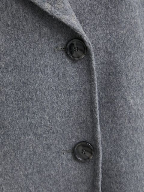 BOSS płaszcz wełniany