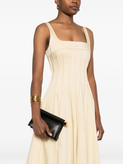 Jacquemus The small Rond Carré clutch bag - Black