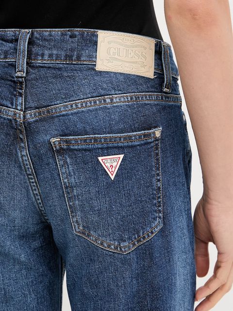 Guess jeansy NICKY damskie high waist W5YA0R D5QP4