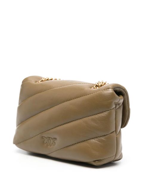 PINKO mini Love cross body bag - Brown