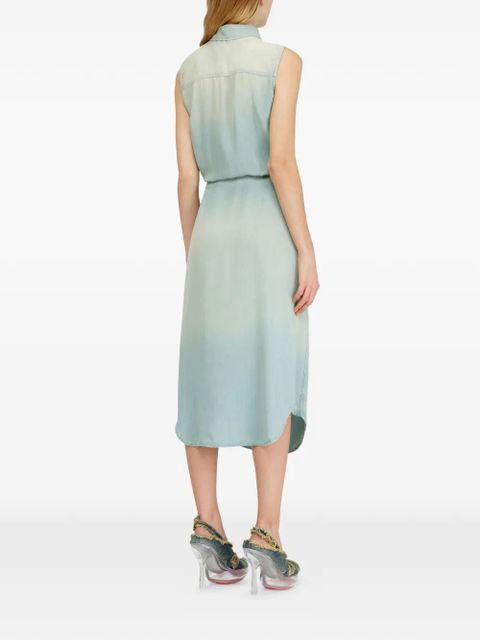 Diesel De-Susy-S tie-waist midi dress - Blue