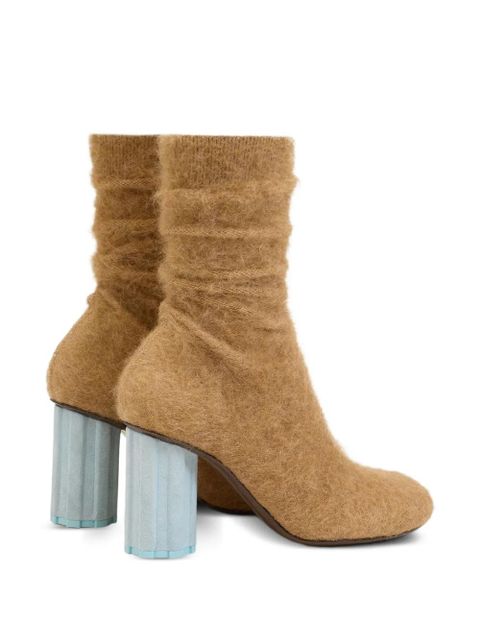 AMI Paris Piano 120mm ankle boots - Brown - zdjęcie produktu nr 2