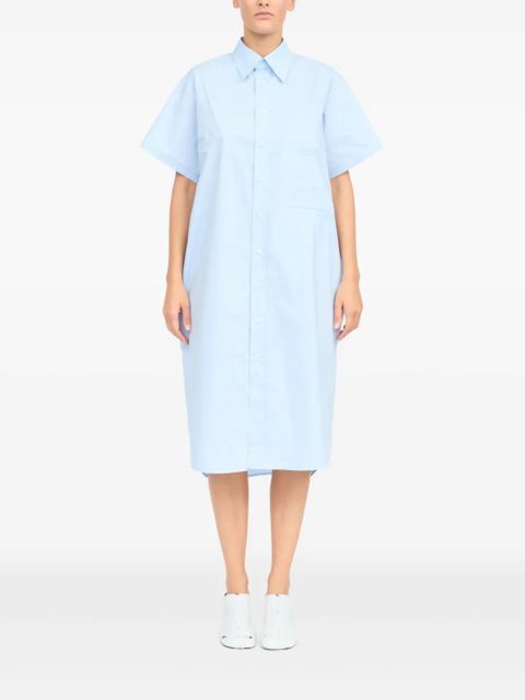 MM6 Maison Margiela cotton shirt dress - Blue - zdjęcie produktu nr 2