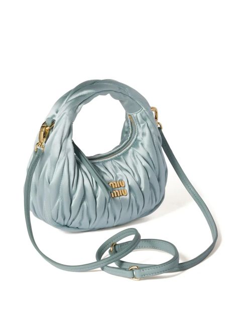 Miu Miu mini Wander tote bag - Blue - zdjęcie produktu nr 2