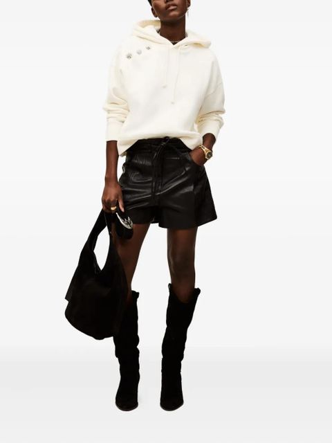 Ba&Sh Didi embellished hooded hoodie - Gold - zdjęcie produktu nr 2